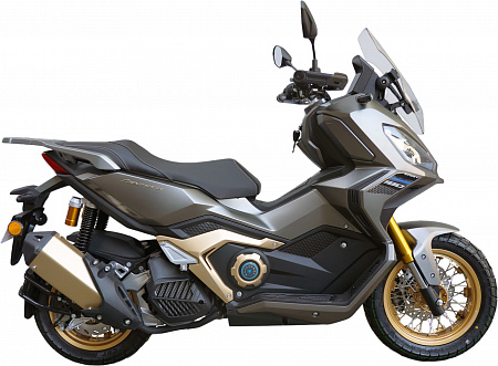 Скутер Motosuper Adviser 180 Light Grey (темно серый) + Gold rims Скутер Motosuper Adviser 180 Light Grey (темно серый) + Gold rims